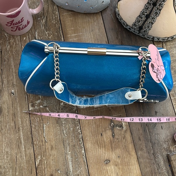 Pinup Couture Amoeba Handbag - Never Used - Picture 3 of 14